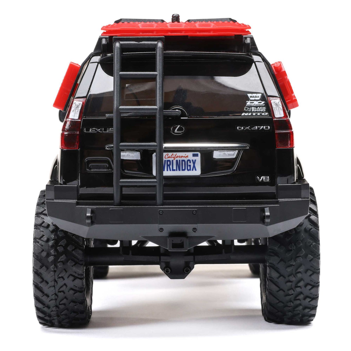 Axial 1/24 SCX24 Lexus GX 470 4X4 RTR Brushed Rock Crawler (Battery & Charger Included), Black