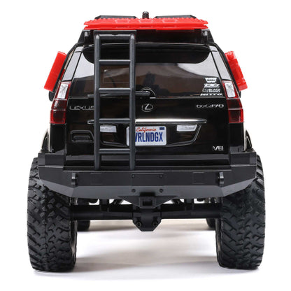 Axial 1/24 SCX24 Lexus GX 470 4X4 RTR Brushed Rock Crawler (Battery & Charger Included), Black