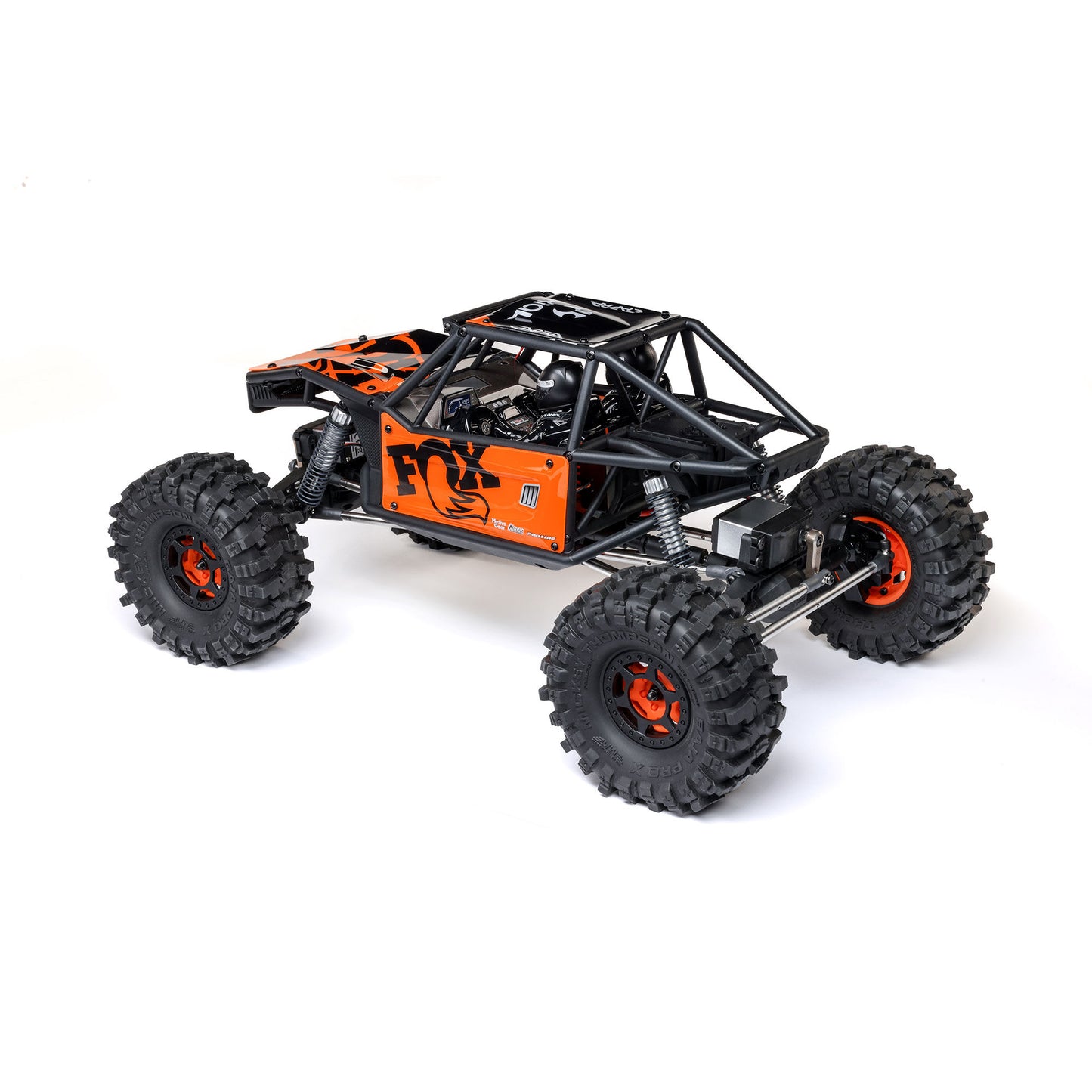 Axial 1/10 UTB10 Capra 1.9 4WS 4X4 RTR Brushed Rock Crawler, Orange