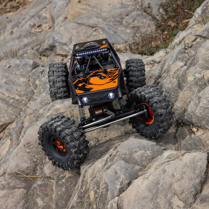 Axial 1/10 UTB10 Capra 1.9 4WS 4X4 RTR Brushed Rock Crawler, Orange