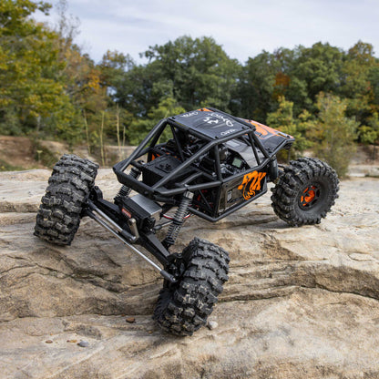 Axial 1/10 UTB10 Capra 1.9 4WS 4X4 RTR Brushed Rock Crawler, Orange