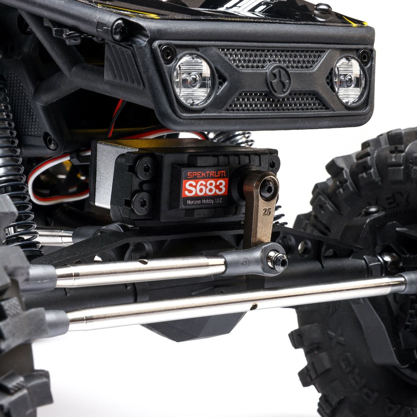Axial 1/10 UTB10 Capra 1.9 4WS 4X4 RTR Brushed Rock Crawler, Orange