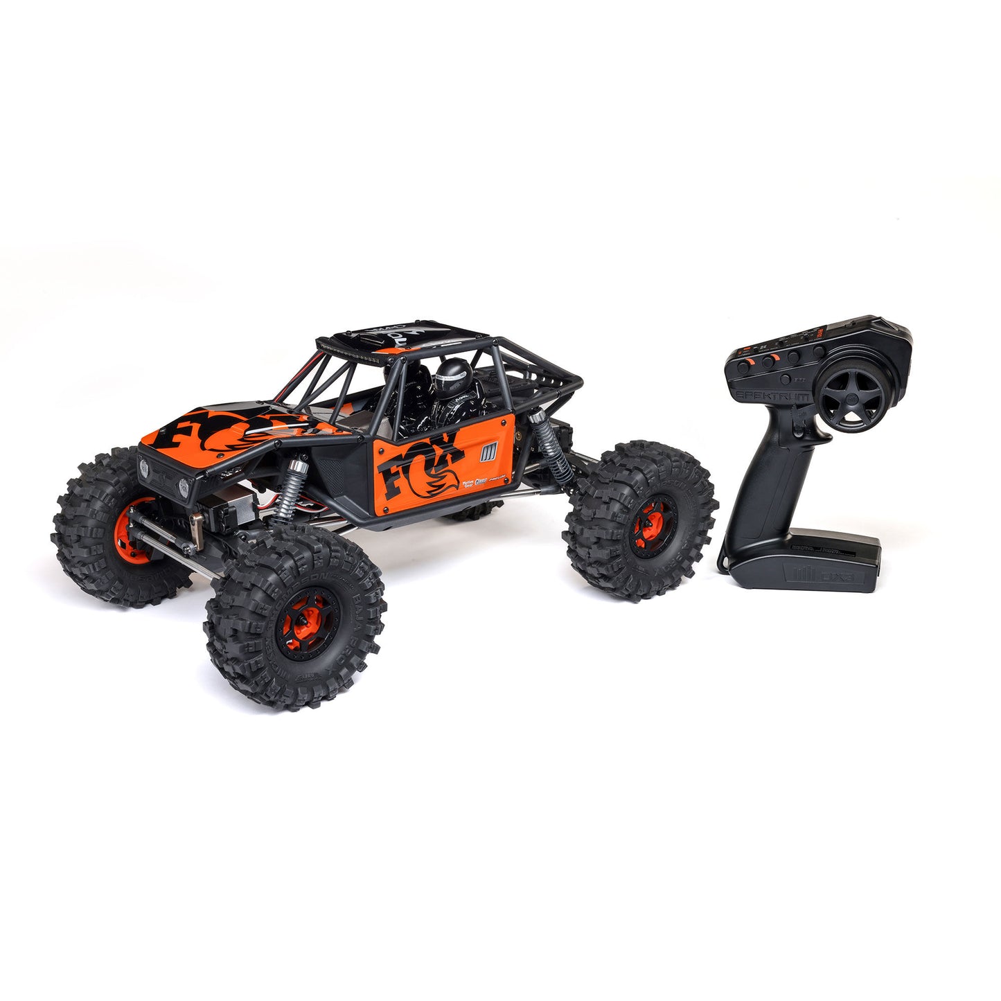 Axial 1/10 UTB10 Capra 1.9 4WS 4X4 RTR Brushed Rock Crawler, Orange
