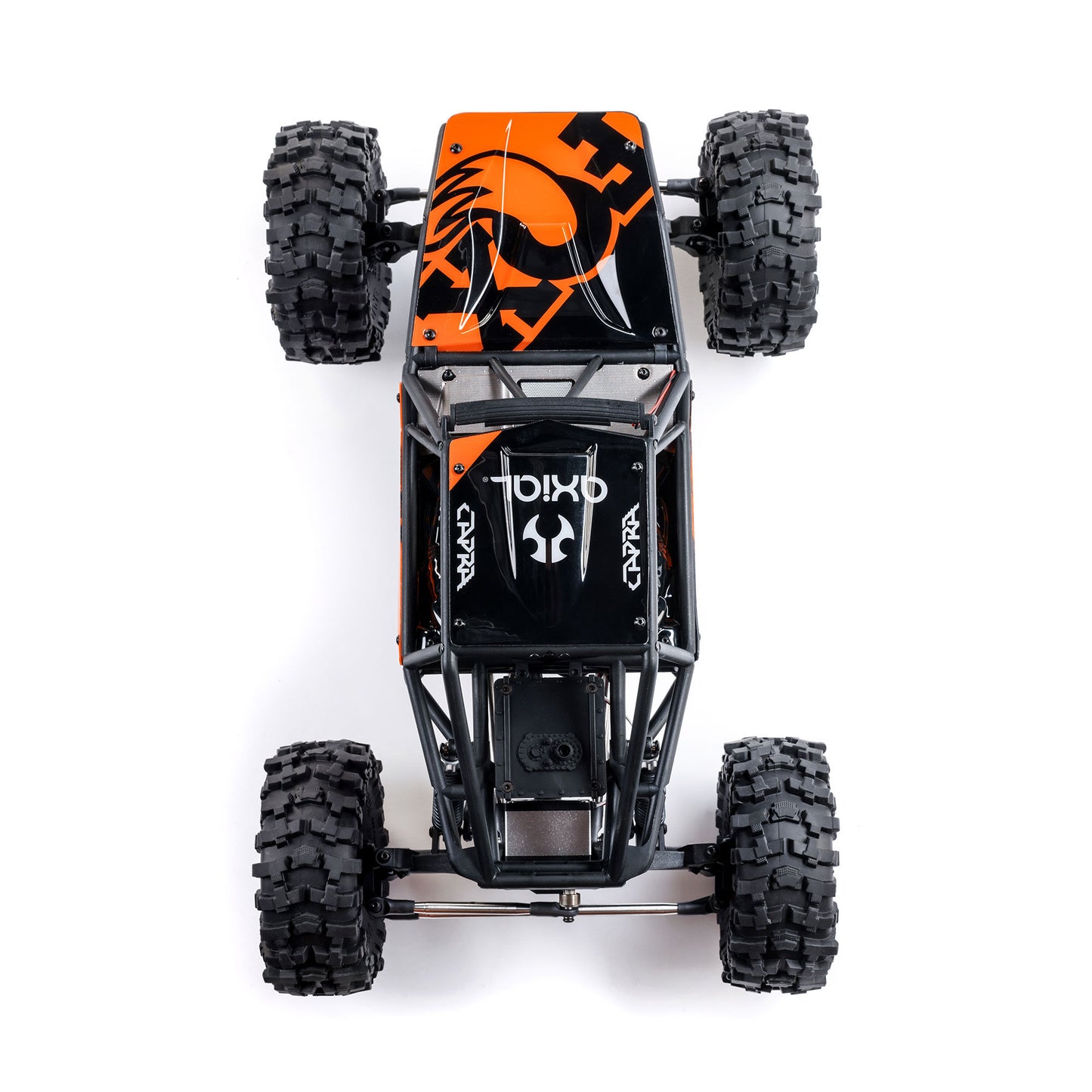 Axial 1/10 UTB10 Capra 1.9 4WS 4X4 RTR Brushed Rock Crawler, Orange