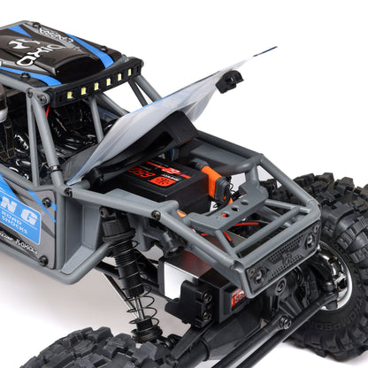 Axial 1/18 UTB18 Capra 4WS 4X4 RTR Brushed Rock Crawler (Battery & Charger Included), Blue