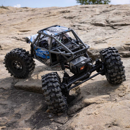 Axial 1/18 UTB18 Capra 4WS 4X4 RTR Brushed Rock Crawler (Battery & Charger Included), Blue