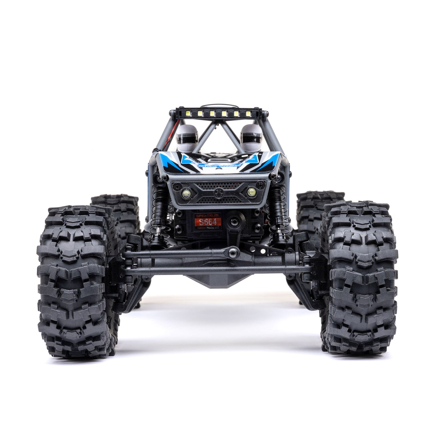 Axial 1/18 UTB18 Capra 4WS 4X4 RTR Brushed Rock Crawler (Battery & Charger Included), Blue