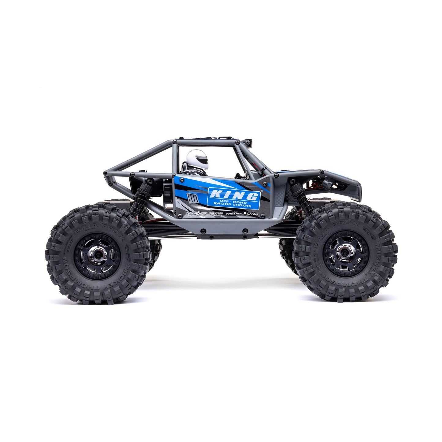 Axial 1/18 UTB18 Capra 4WS 4X4 RTR Brushed Rock Crawler (Battery & Charger Included), Blue