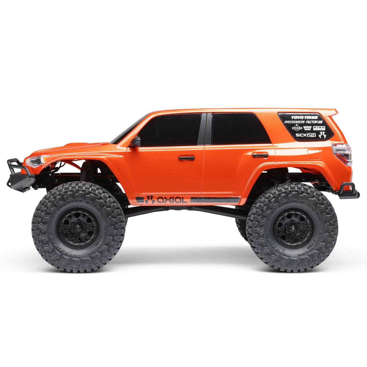 1/24 SCX24 Toyota 4Runner 4X4 RTR Brushed Rock Crawler (Battery & Charger Included), Orange