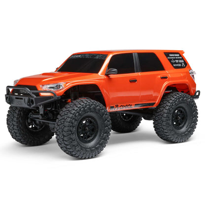 1/24 SCX24 Toyota 4Runner 4X4 RTR Brushed Rock Crawler (Battery & Charger Included), Orange