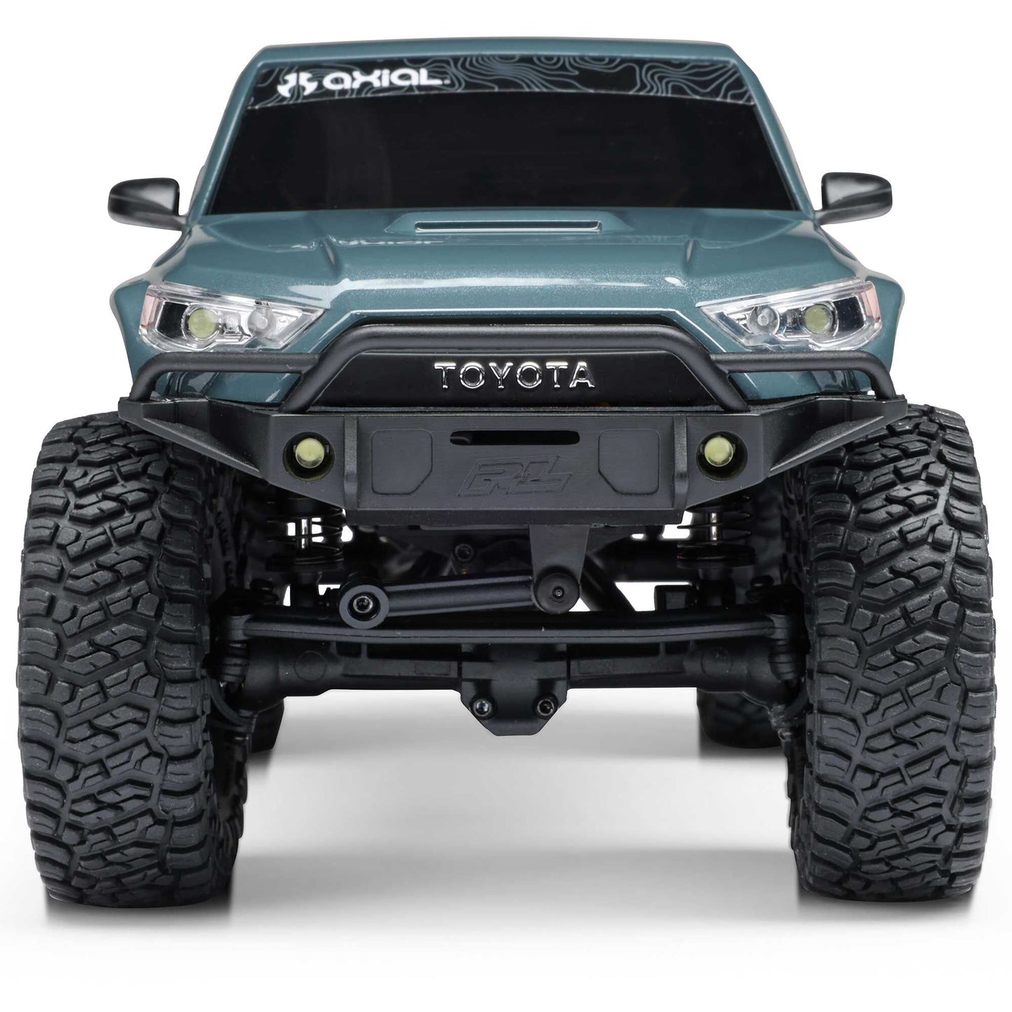 Axial 1/24 SCX24 Toyota 4Runner 4X4 RTR Brushed Rock Crawler (Battery & Charger Included), Gray