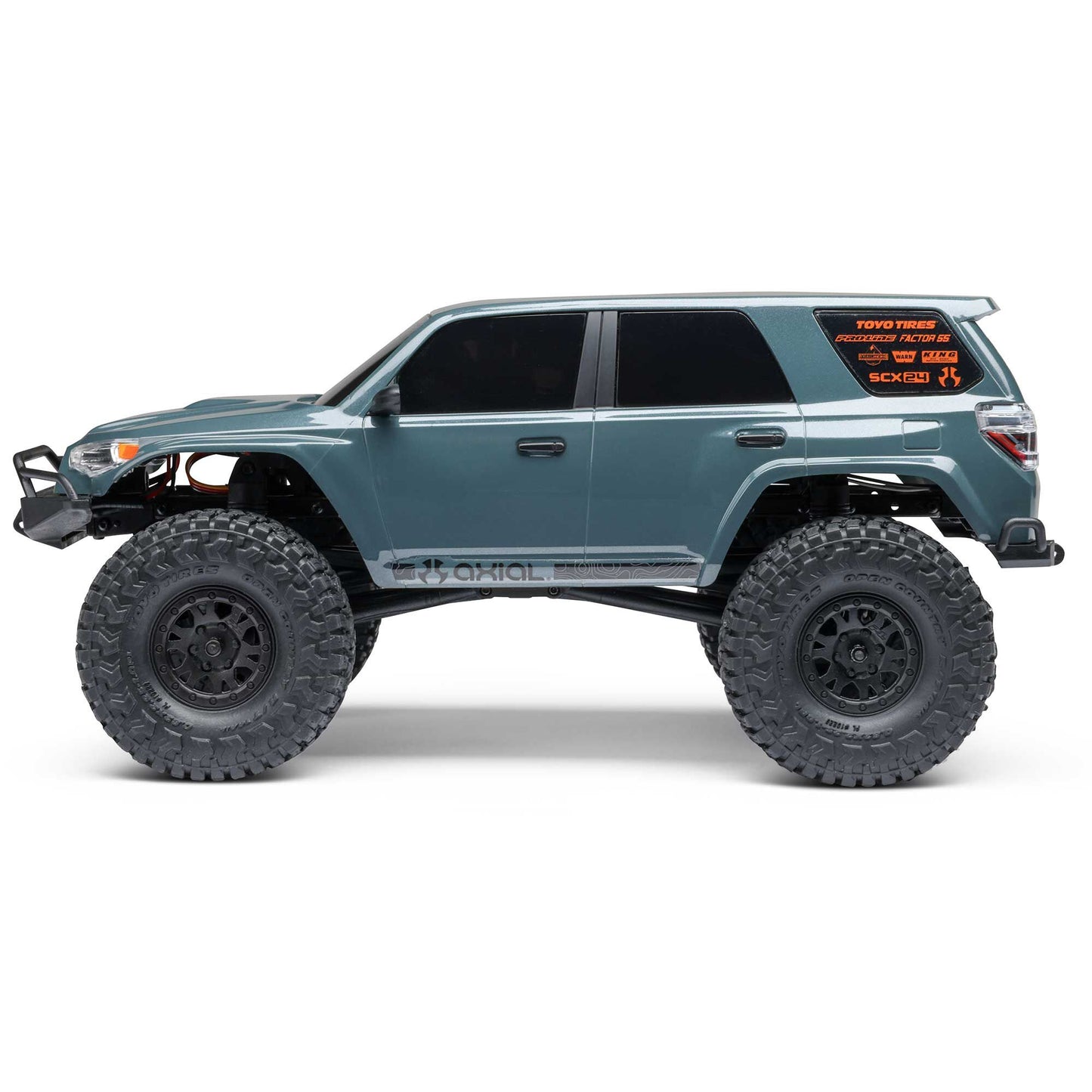 Axial 1/24 SCX24 Toyota 4Runner 4X4 RTR Brushed Rock Crawler (Battery & Charger Included), Gray