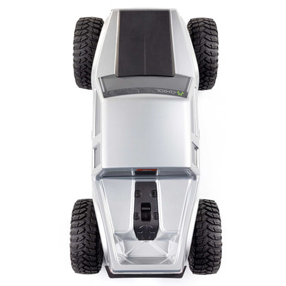 1/10 SCX10 III Coyote 4X4 RTR Brushed Rock Crawler, Silver