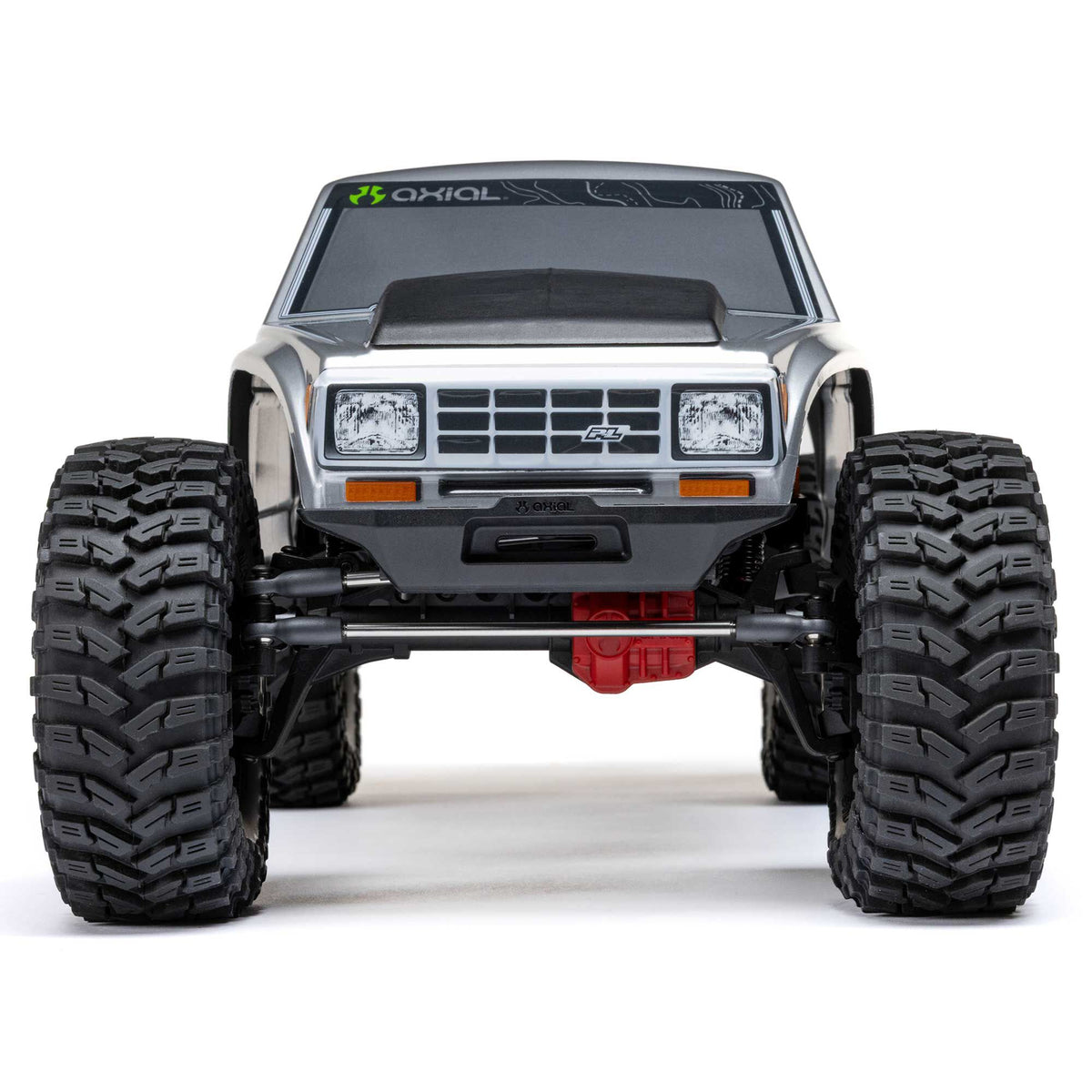 1/10 SCX10 III Coyote 4X4 RTR Brushed Rock Crawler, Silver