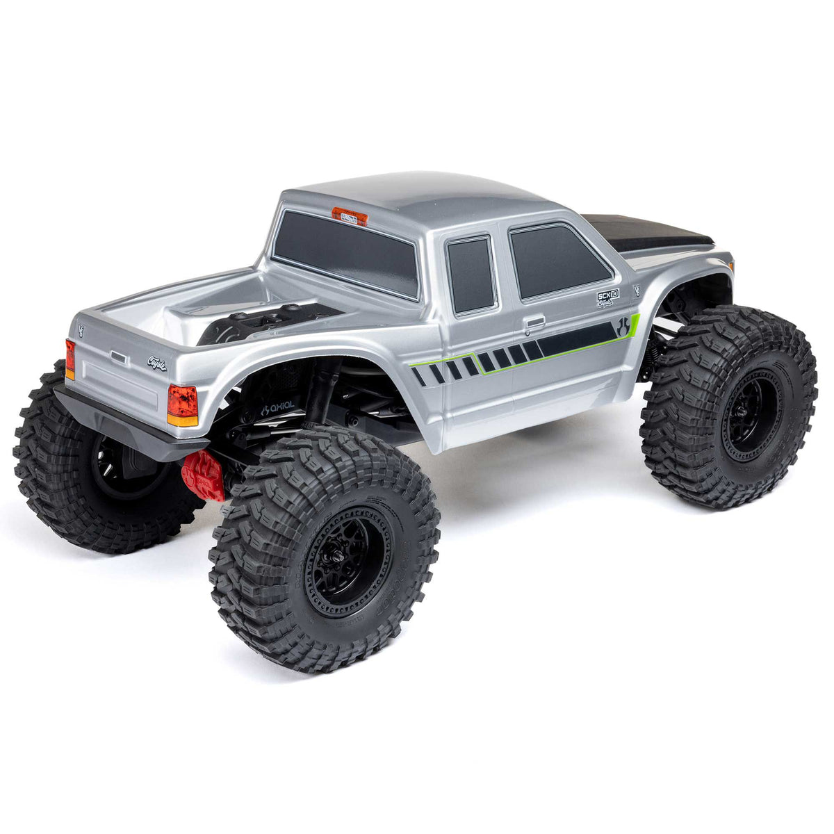 1/10 SCX10 III Coyote 4X4 RTR Brushed Rock Crawler, Silver