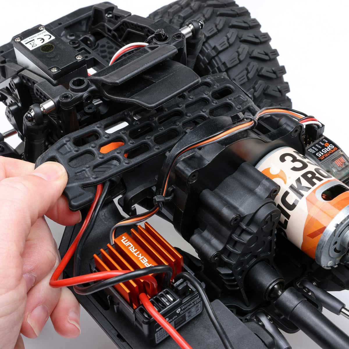1/10 SCX10 III Coyote 4X4 RTR Brushed Rock Crawler, Silver
