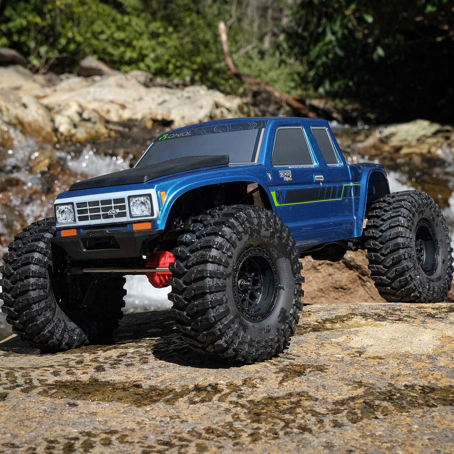 1/10 SCX10 III Coyote 4X4 RTR Brushed Rock Crawler, Blue