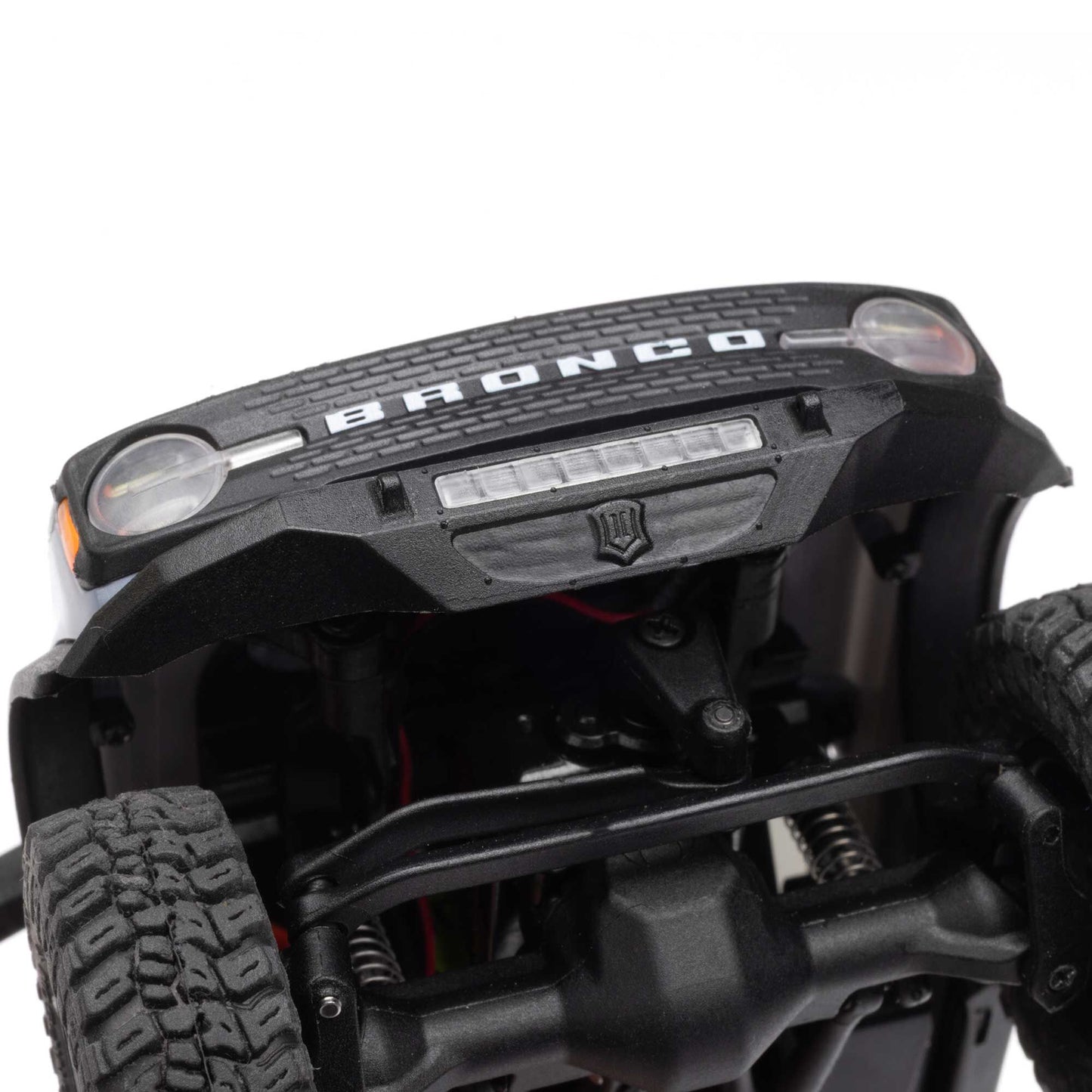 Axial 1/30 SCX30 Ford Bronco 4X4 RTR Brushed Rock Crawler (Battery & Charger Included), Blue
