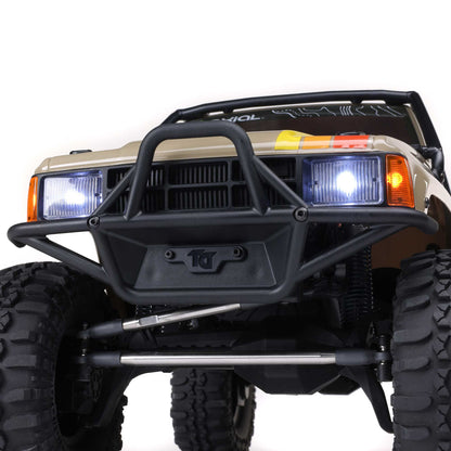 Axial 1/10 SCX10 III 1987 Toyota SR5 4X4 RTR Brushed Rock Crawler, Tan