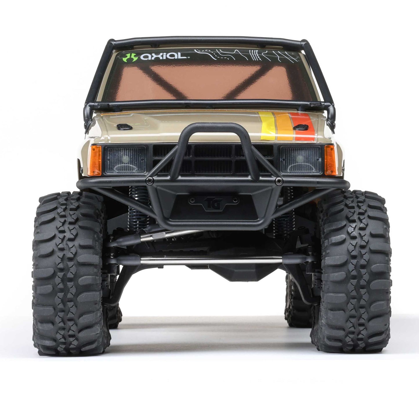 Axial 1/10 SCX10 III 1987 Toyota SR5 4X4 RTR Brushed Rock Crawler, Tan