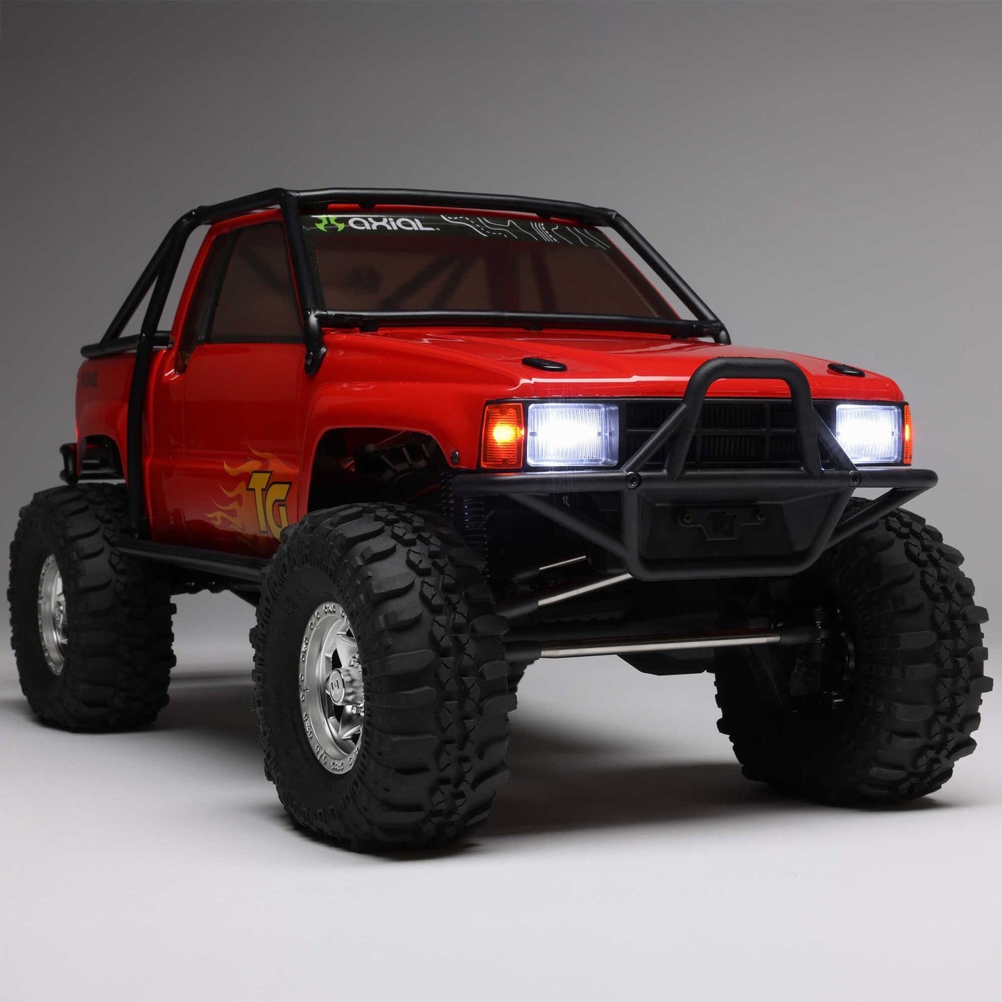Axial 1/10 SCX10 III 1987 Toyota SR5 4X4 RTR Brushed Rock Crawler, Red