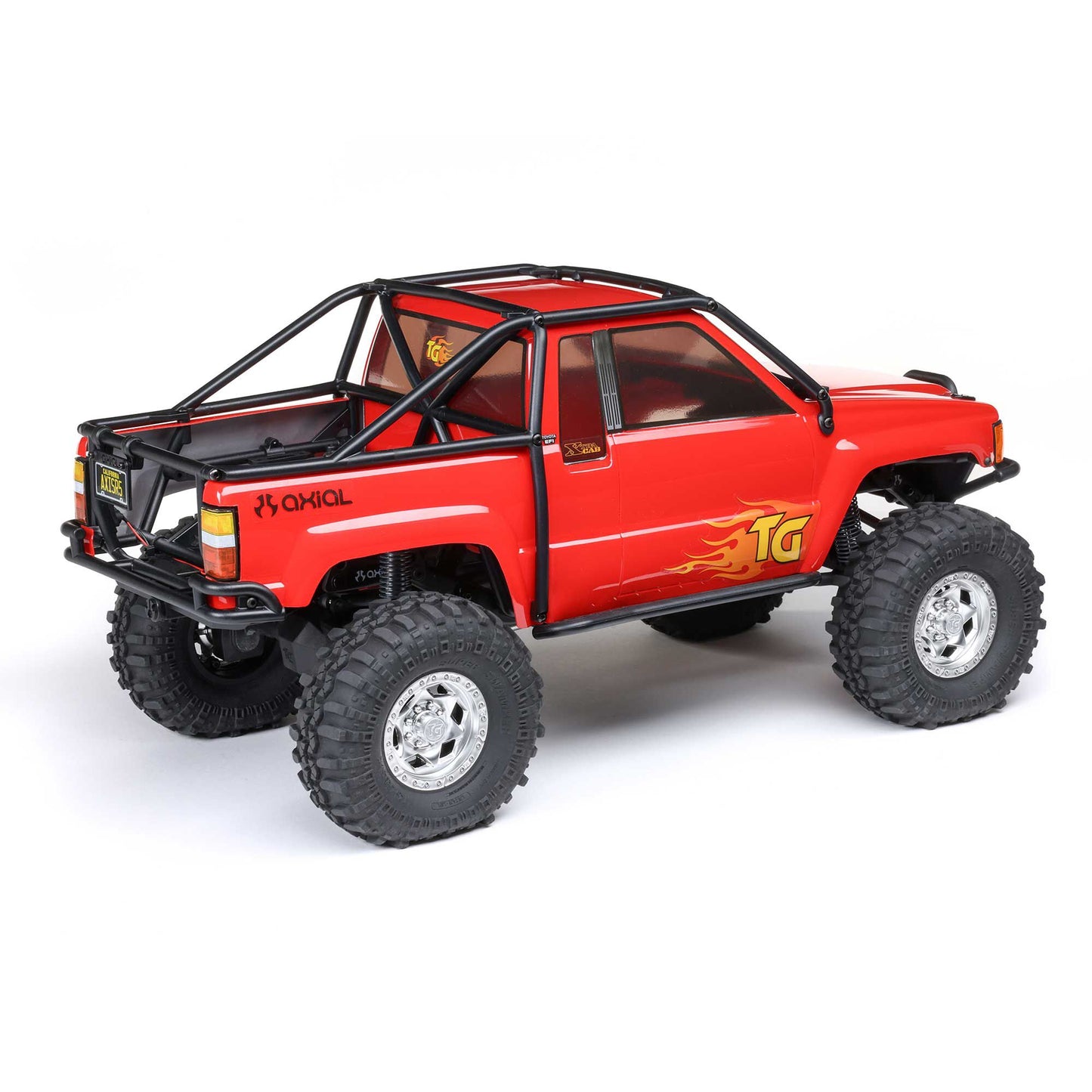 Axial 1/10 SCX10 III 1987 Toyota SR5 4X4 RTR Brushed Rock Crawler, Red