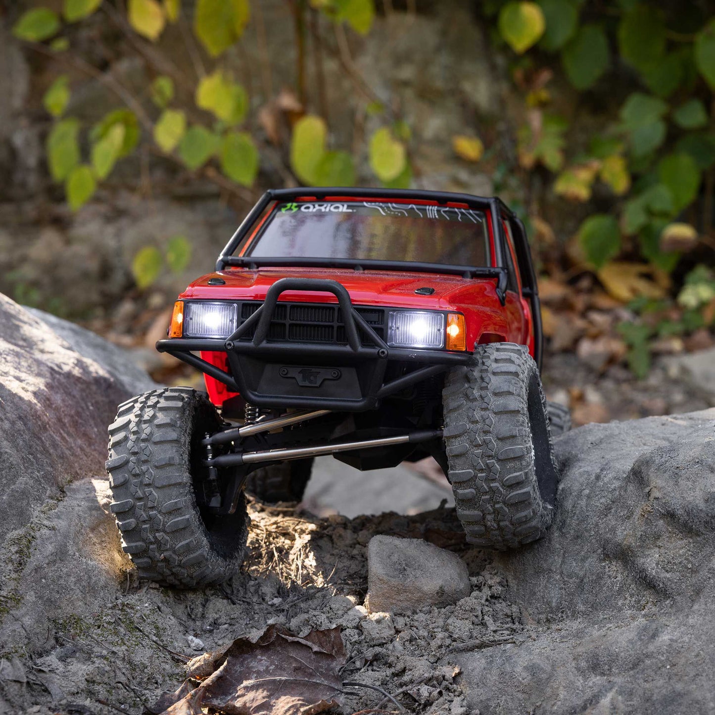 Axial 1/10 SCX10 III 1987 Toyota SR5 4X4 RTR Brushed Rock Crawler, Red