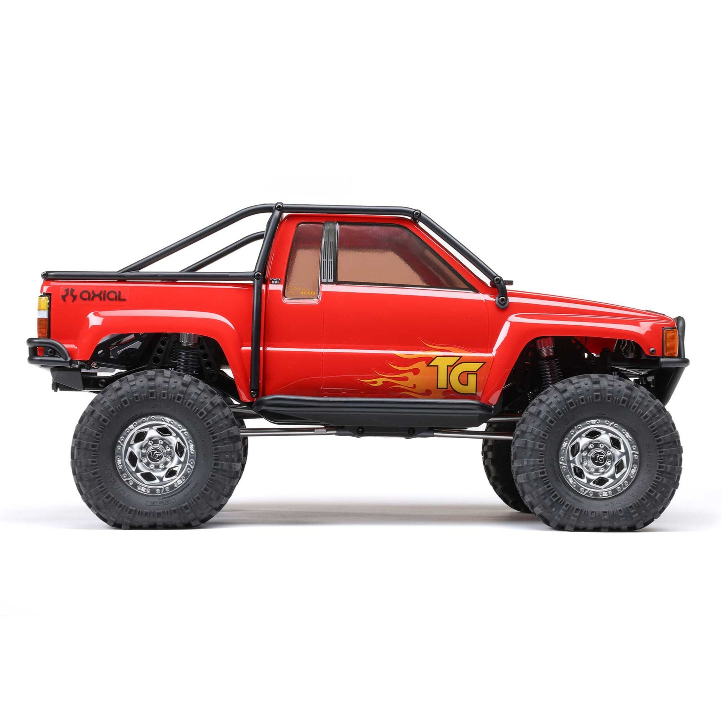 Axial 1/10 SCX10 III 1987 Toyota SR5 4X4 RTR Brushed Rock Crawler, Red
