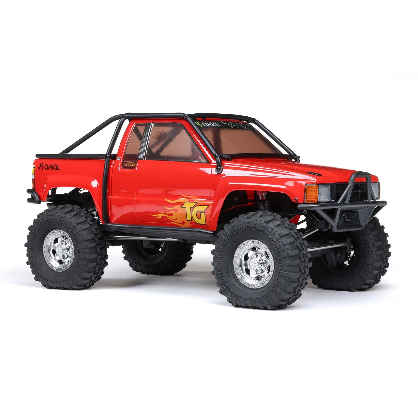 Axial 1/10 SCX10 III 1987 Toyota SR5 4X4 RTR Brushed Rock Crawler, Red