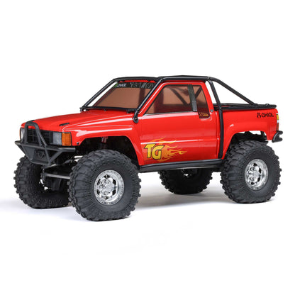 Axial 1/10 SCX10 III 1987 Toyota SR5 4X4 RTR Brushed Rock Crawler, Red