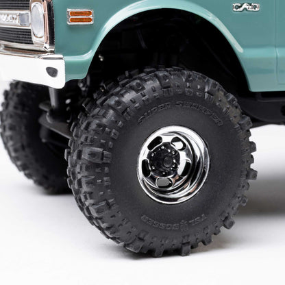 1/30 SCX30 Chevrolet K10 4X4 RTR Brushed Rock Crawler (Battery & Charger Included), Green