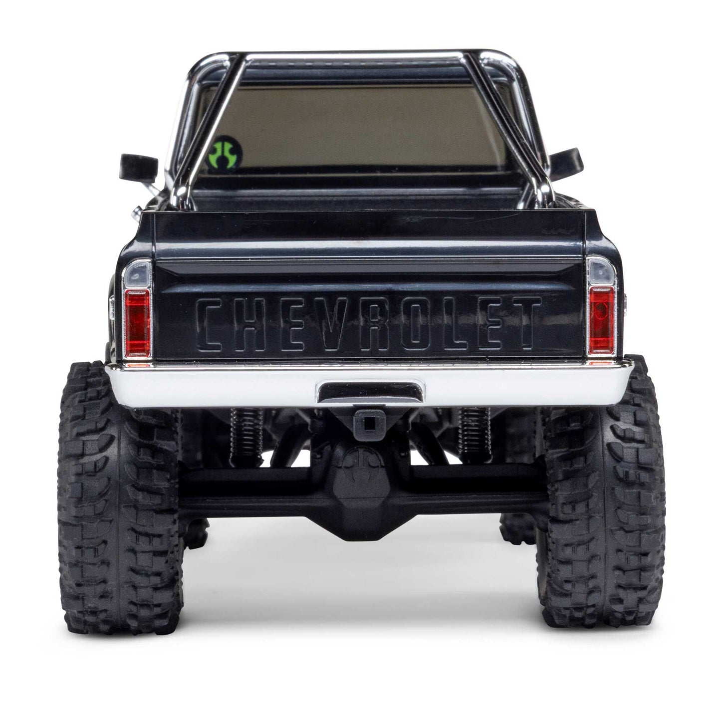 1/30 SCX30 Chevrolet K10 4X4 RTR Brushed Rock Crawler (Battery & Charger Included), Black
