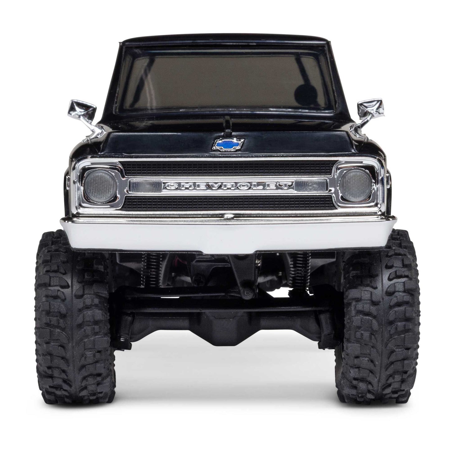 1/30 SCX30 Chevrolet K10 4X4 RTR Brushed Rock Crawler (Battery & Charger Included), Black
