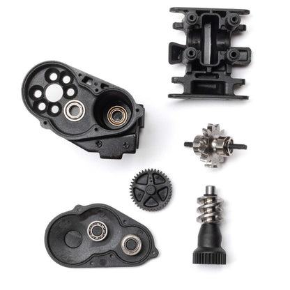 1/30 SCX30 Chevrolet K10 4X4 RTR Brushed Rock Crawler (Battery & Charger Included), Black