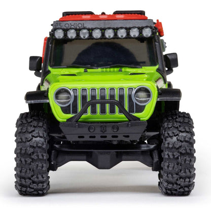 Axial Axial 1/30 SCX30 Jeep Wrangler JLU 4X4 RTR Brushed Rock Crawler, Green