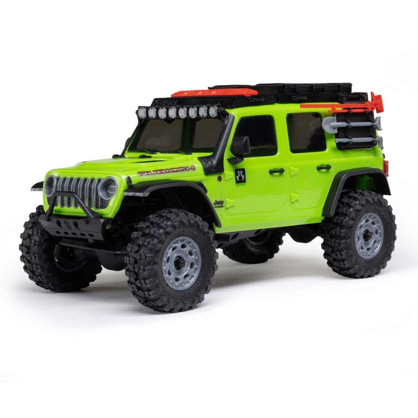 Axial Axial 1/30 SCX30 Jeep Wrangler JLU 4X4 RTR Brushed Rock Crawler, Green