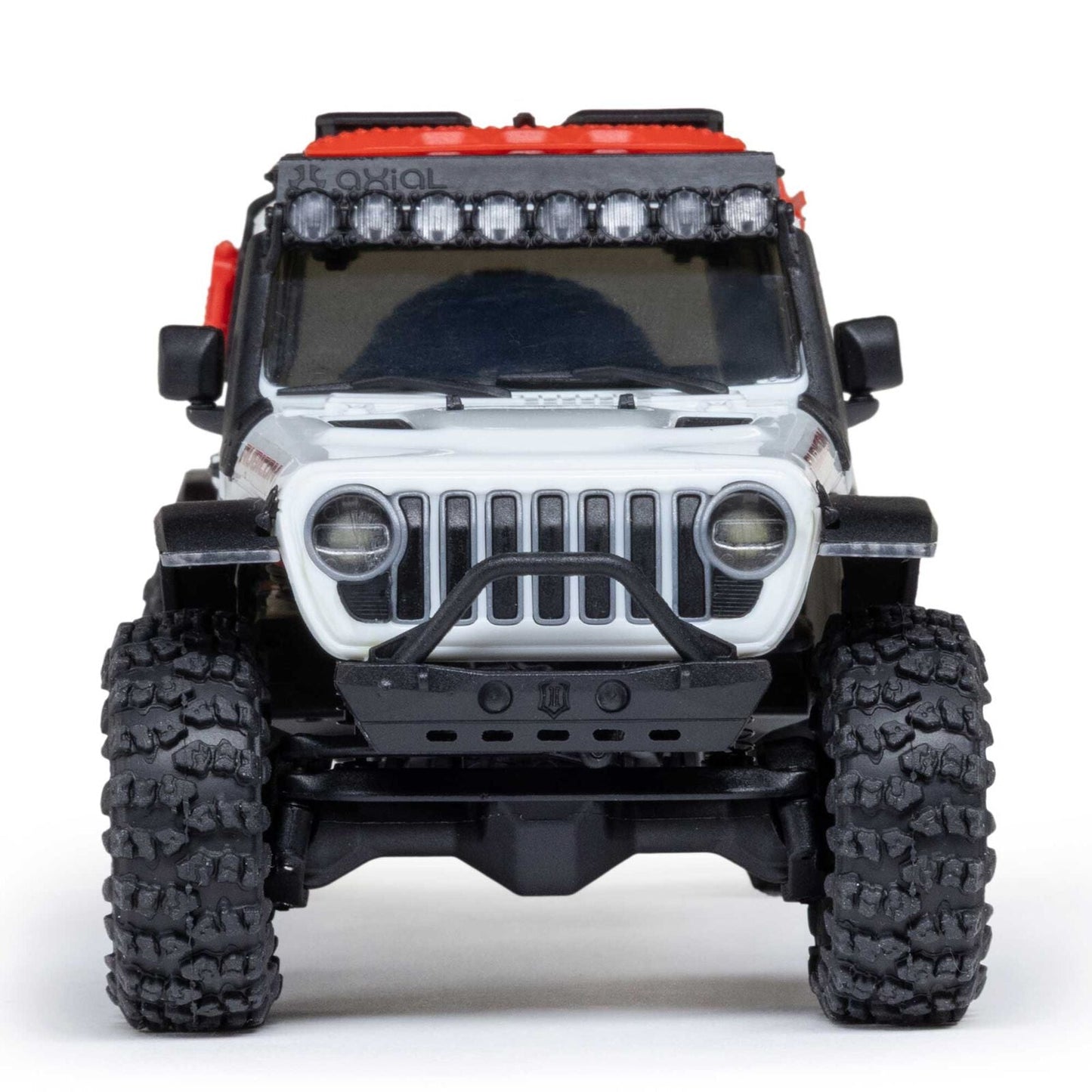 Axial Axial 1/30 SCX30 Jeep Wrangler JLU 4X4 RTR Brushed Rock Crawler, White