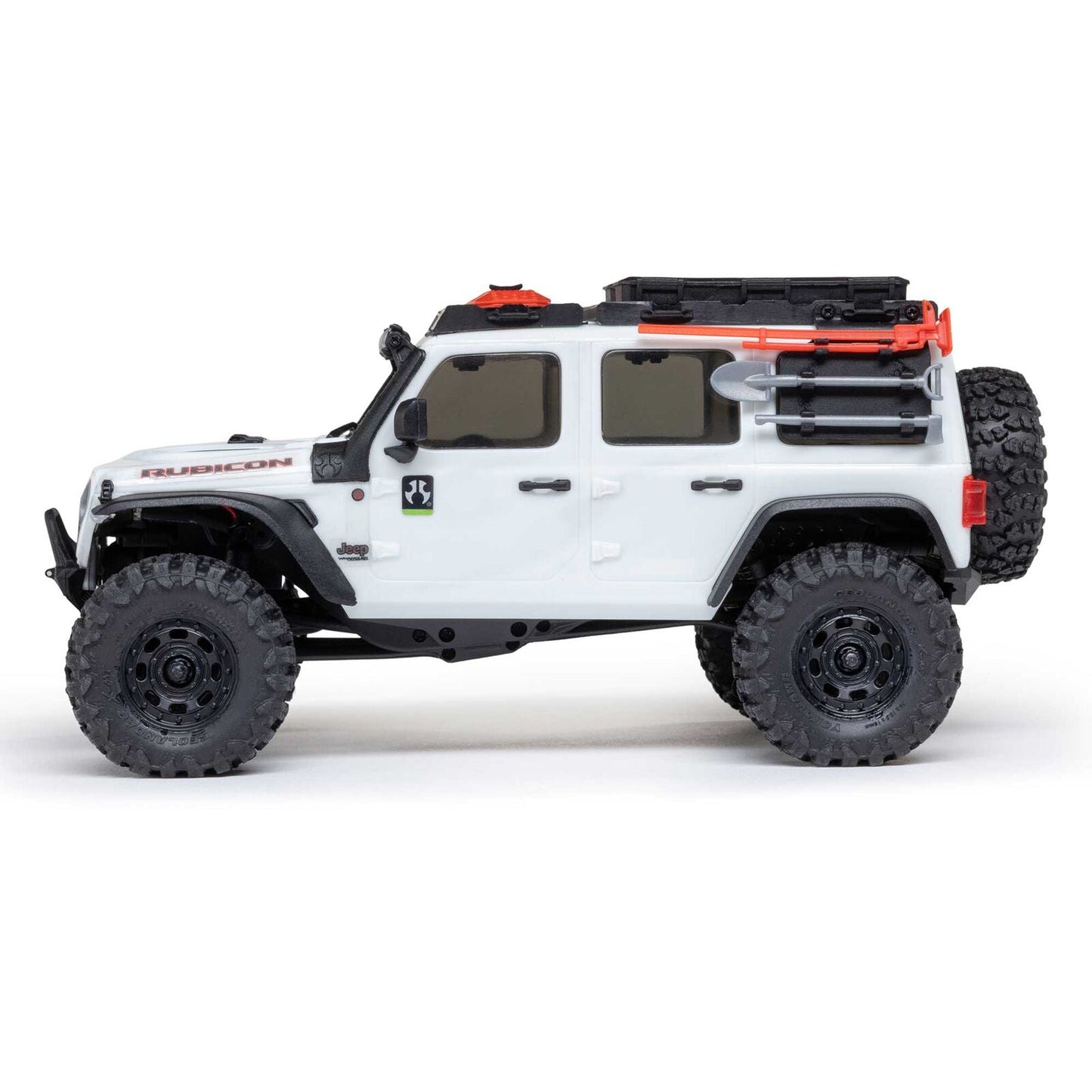 Axial Axial 1/30 SCX30 Jeep Wrangler JLU 4X4 RTR Brushed Rock Crawler, White