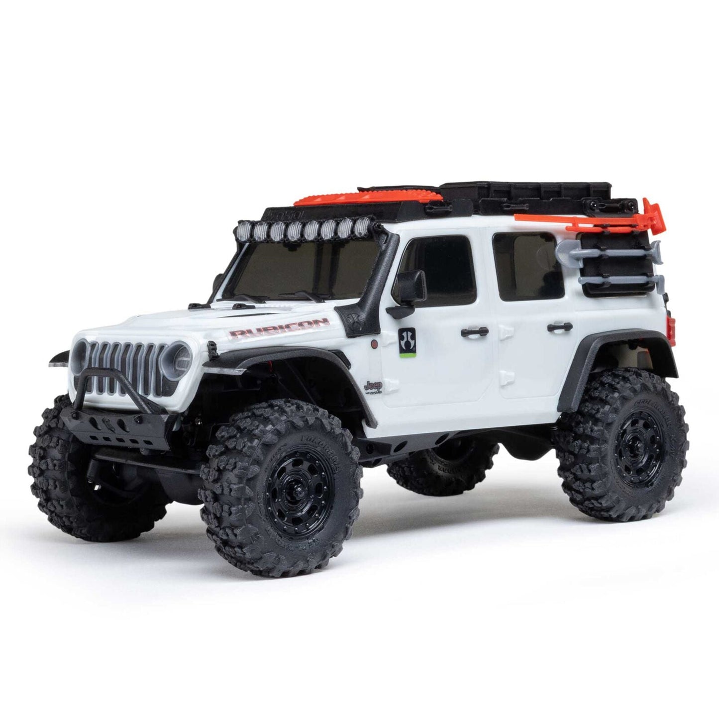 Axial Axial 1/30 SCX30 Jeep Wrangler JLU 4X4 RTR Brushed Rock Crawler, White