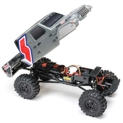 Axial SCX24 Summit Racing Jeep Gladiator 4x4 Rock Crawler RTR, Gray