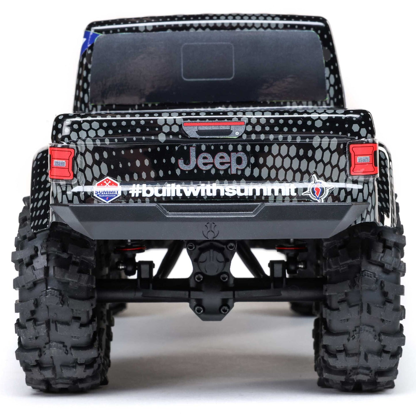 Axial SCX24 Summit Racing Jeep Gladiator 4x4 Rock Crawler RTR, Gray