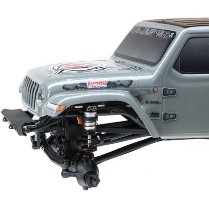 Axial SCX24 Summit Racing Jeep Gladiator 4x4 Rock Crawler RTR, Gray