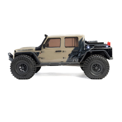 1/10 SCX10 III Motobilt Waypoint Jeep JT Gladiator 4X4 RTR Brushed Rock Crawler, Tan