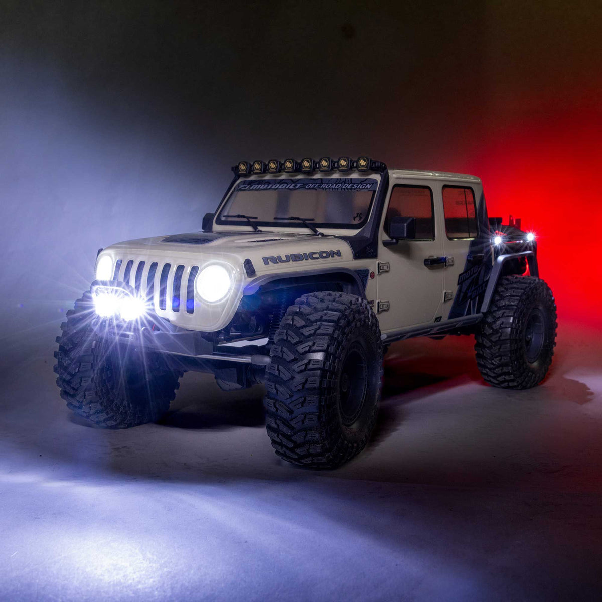 1/10 SCX10 III Motobilt Waypoint Jeep JT Gladiator 4X4 RTR Brushed Rock Crawler, Tan