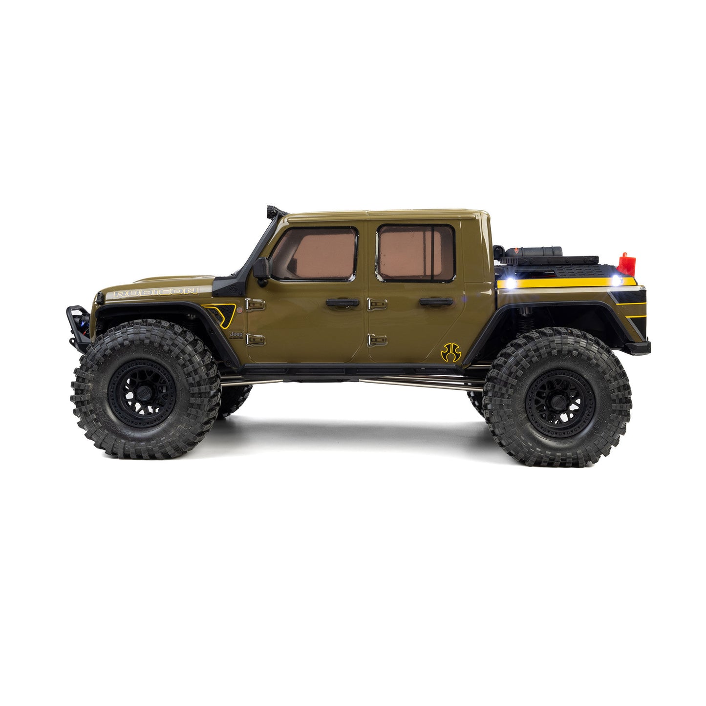 1/10 SCX10 III Motobilt Waypoint Jeep JT Gladiator 4X4 RTR Brushed Rock Crawler, Green