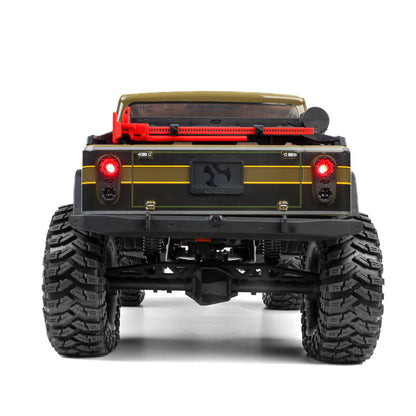 1/10 SCX10 III Motobilt Waypoint Jeep JT Gladiator 4X4 RTR Brushed Rock Crawler, Green