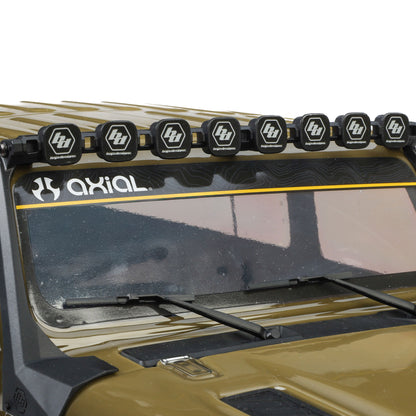 1/10 SCX10 III Motobilt Waypoint Jeep JT Gladiator 4X4 RTR Brushed Rock Crawler, Green
