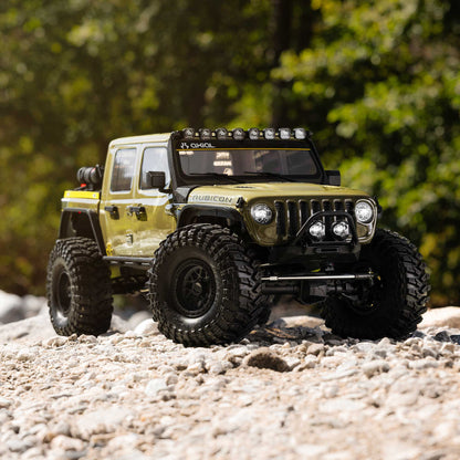 1/10 SCX10 III Motobilt Waypoint Jeep JT Gladiator 4X4 RTR Brushed Rock Crawler, Green