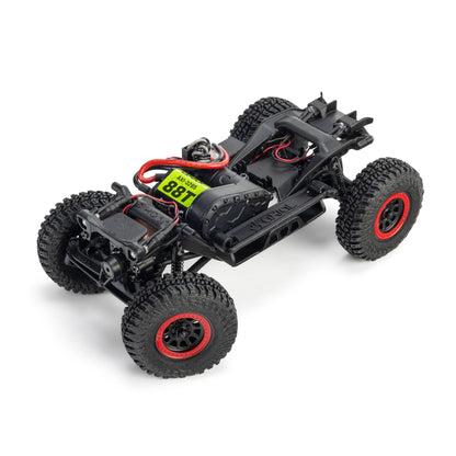 1/30 SCX30 Jeep CJ-7 Renegade 4X4 RTR Brushed Rock Crawler (Battery & Charger Included), Green