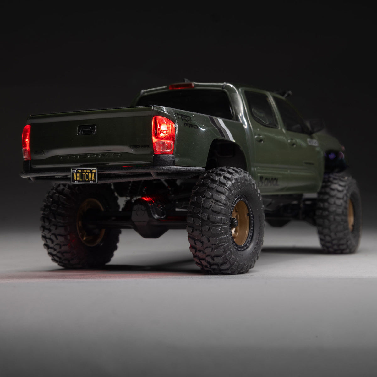 Axial 1/30 SCX30 Toyota Tacoma TRD Pro Extreme Off-Road 4X4 RTR Brushed Rock Crawler (Battery & Charger Included), Green